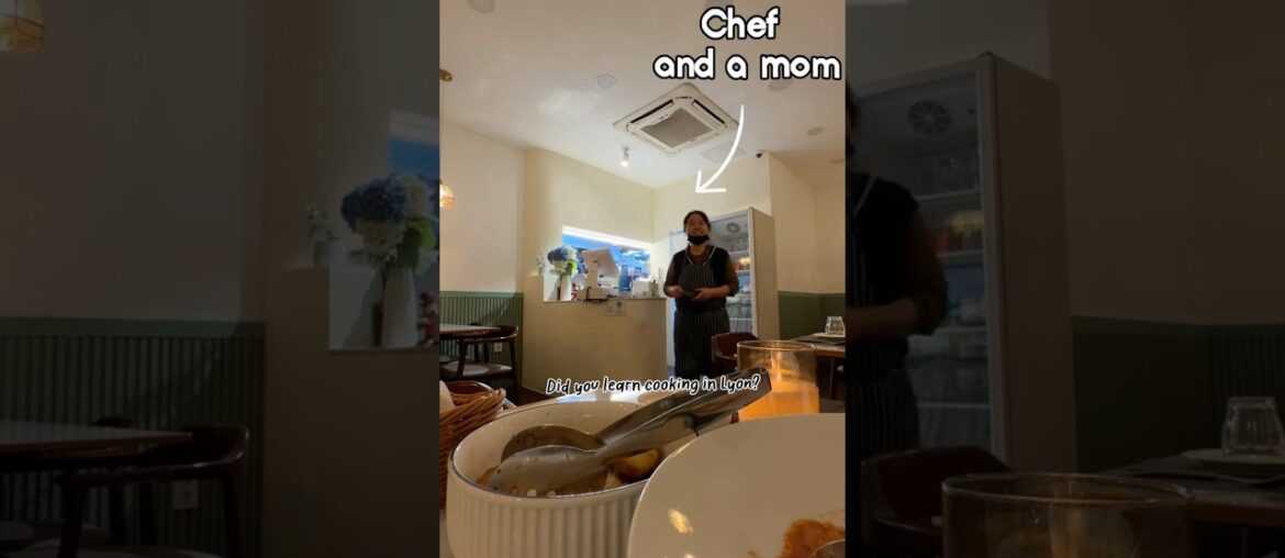 I tried a local French dish for the first time in S. korea