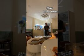 I tried a local French dish for the first time in S. korea