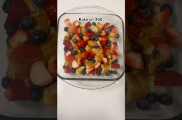 Iftar Special Croissant French Toast Casserole 🥐 | Easy Ramadan Dessert Recipe #iftarspecial