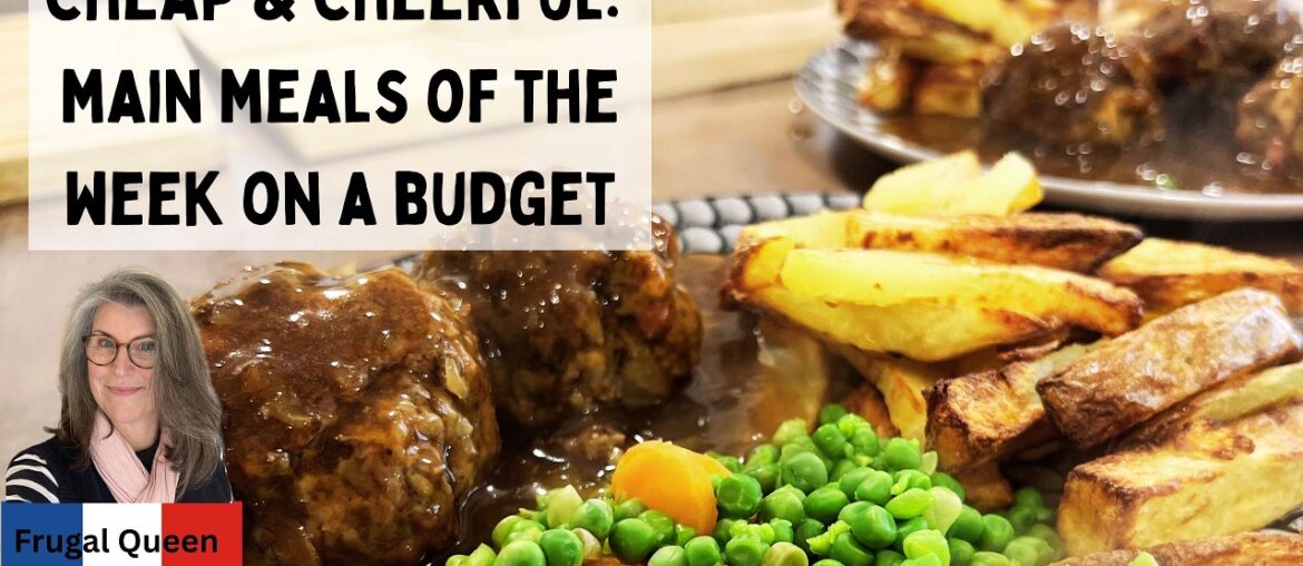 Cheap & cheerful: Main meals of the week on a budget. #meals #frugalliving #frugal Cheap & cheerful: Main meals of the week on a budget. #meals #frugalliving #frugal