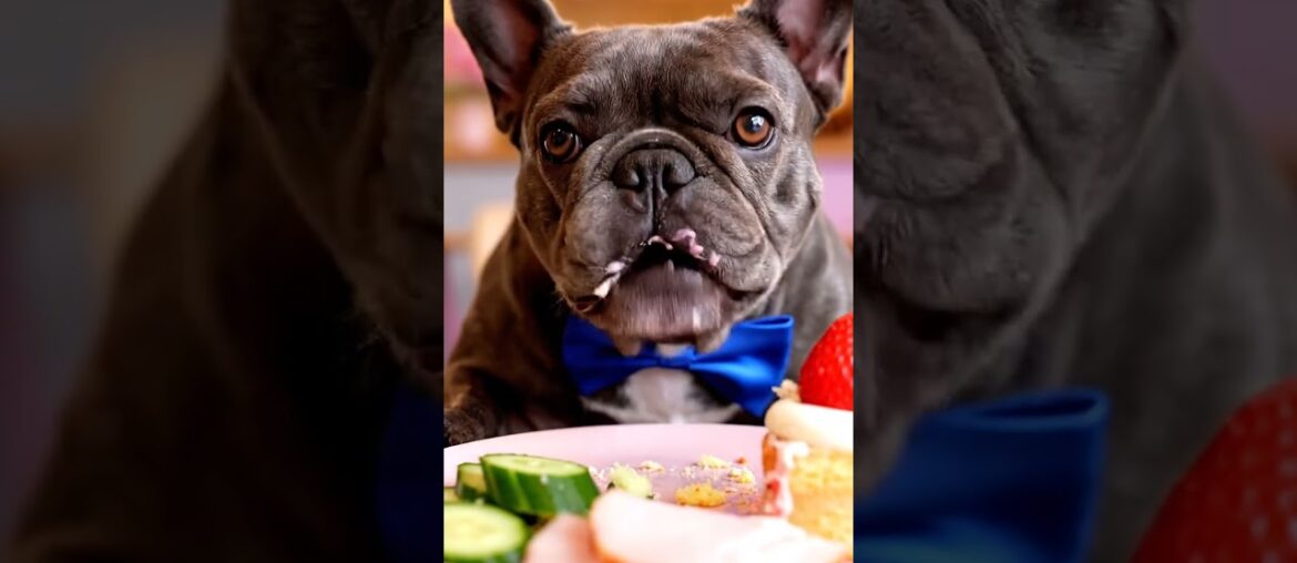 Rare Isabella Frenchie’s FIRST ASMR Mukbang   #ASMRDog #FrenchBulldog #IsabellaFrenchie #DogEating