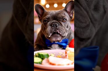 Rare Isabella Frenchie’s FIRST ASMR Mukbang   #ASMRDog #FrenchBulldog #IsabellaFrenchie #DogEating