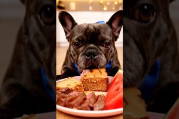 Rare Isabella Frenchie’s FIRST ASMR Mukbang   #ASMRDog #FrenchBulldog #IsabellaFrenchie #DogEating