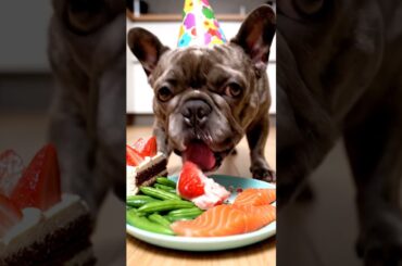 Rare Isabella Frenchie’s FIRST ASMR Mukbang   #ASMRDog #FrenchBulldog #IsabellaFrenchie #DogEating