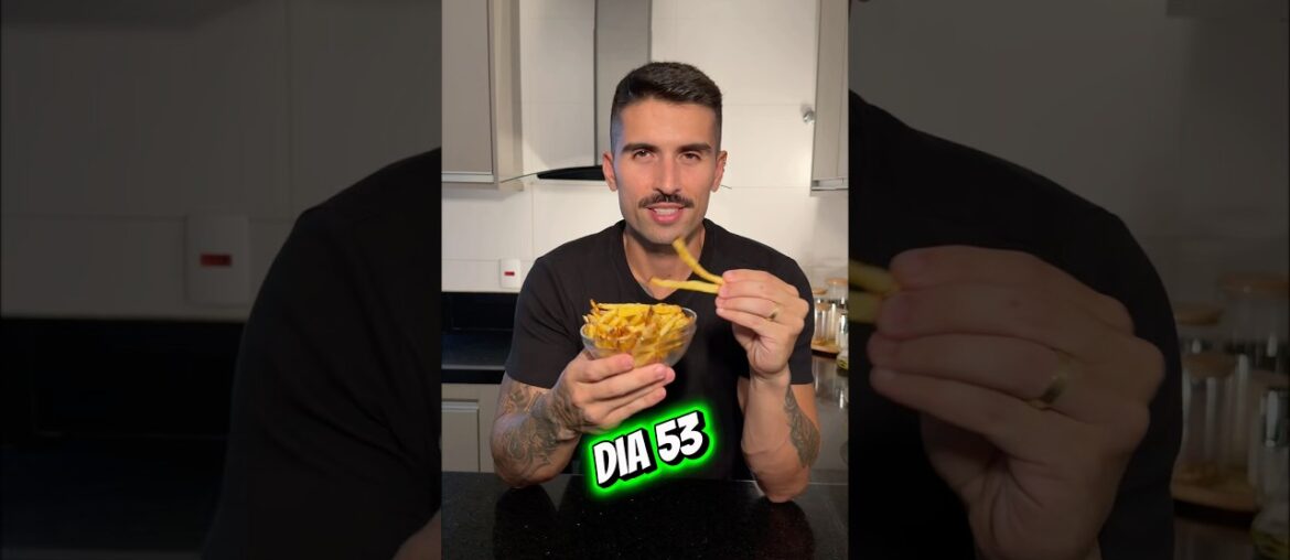 Batata frita todo dia na dieta 👆🏼