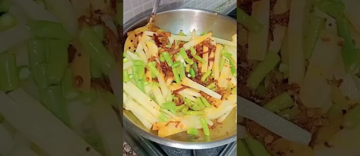 French beans or aloo ki sabji #youtubeshort#viralvideo#trendingvideo#subscribe #like