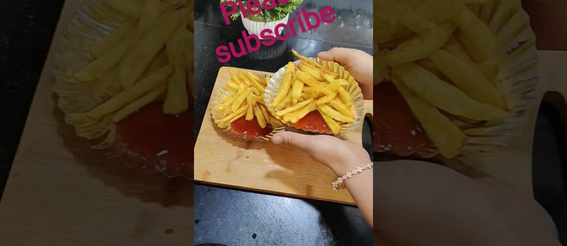 french fries Ghar per kaise banaen recipe #food #cooking #foodblogger