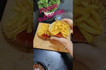 french fries Ghar per kaise banaen recipe #food #cooking #foodblogger