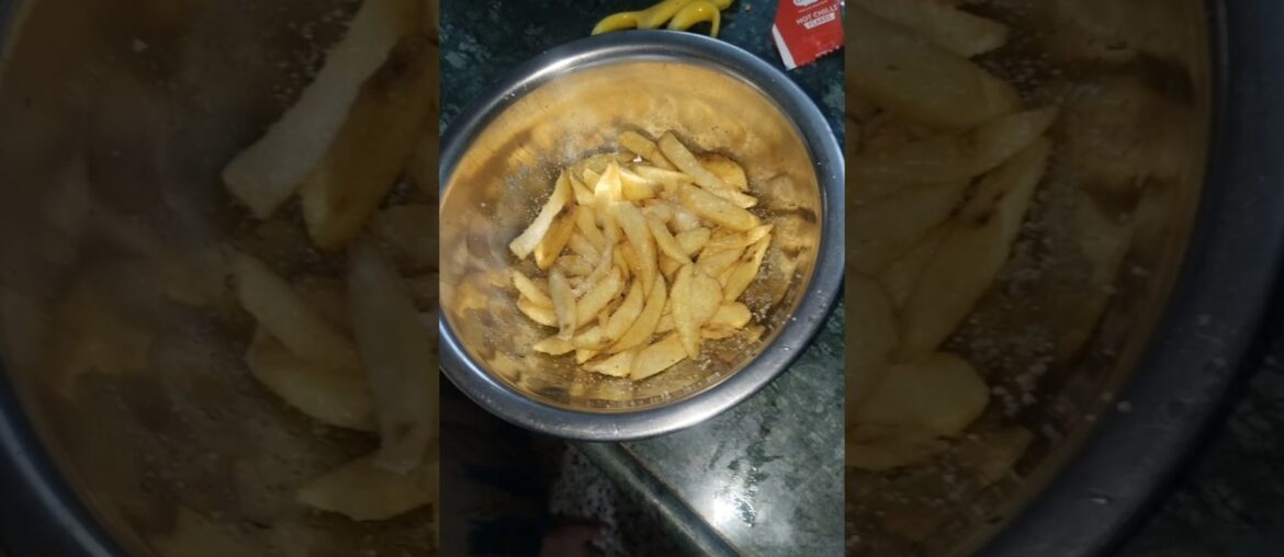 Ghar Me Crispy French Fries Perfect Crunchy Fries Recipe Easy Snack Recipe#FrenchFries#CrispyFries