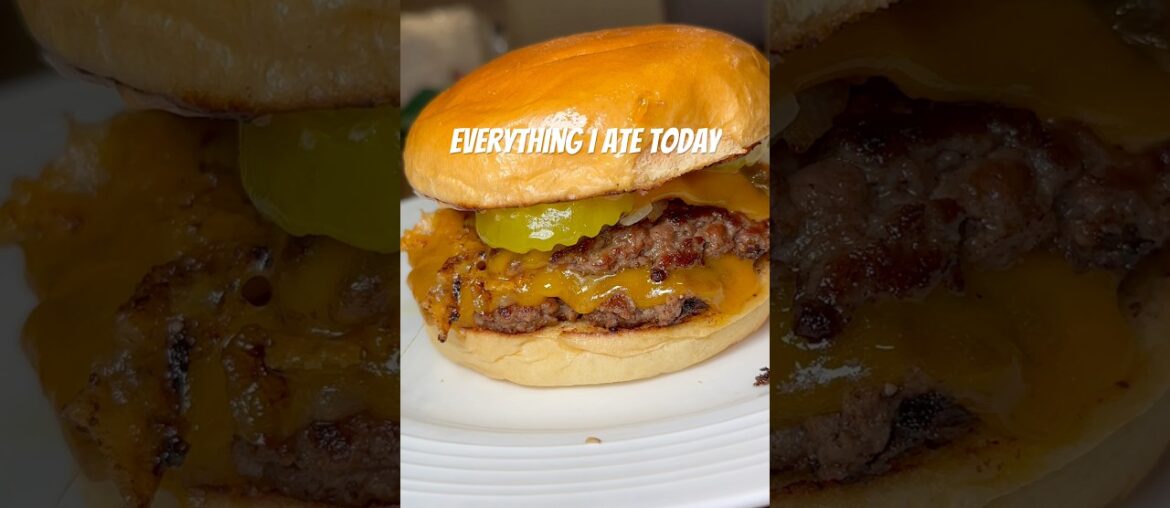 Everything I ate today #foodvlog #whatieatinaday #shorts #foodie #fitnessjourney #food #foodshorts