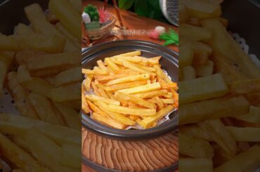 आलू और शकरकंद के French Fries🍟| Crispy Potato Fries #shorts #food #recipe