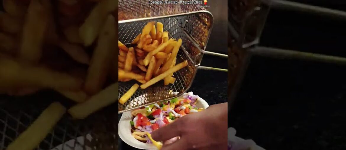 Loaded cheese French fries recipe | Cheese french fries | French fries recipe #frenchfries #food