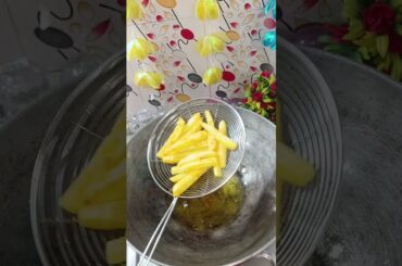 FRENCH FRIES 🍟 RECIPE 😋!!#food #recipe #cooking #french #friesrecipe