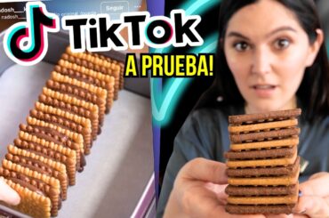 DESMINTIENDO las RECETAS mas VIRALES de TIKTOK: CHOCOTORTA GOURMET