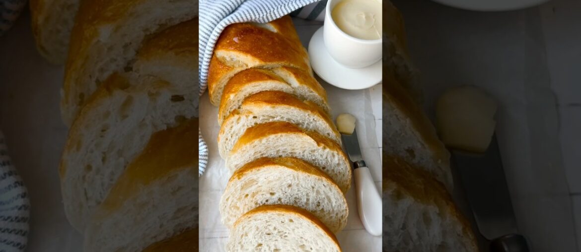 Sourdough discard French bread #sourdough #fyp #foodblogger #recipe