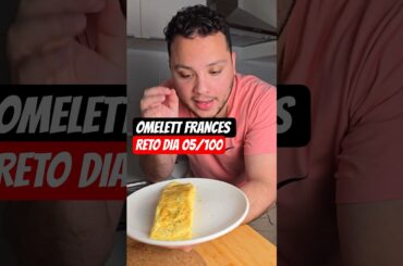 TORTILLA FRANCESA 05/100🥚#RETO 100 DÍAS, 100 FORMAS DE HACER HUEVOS