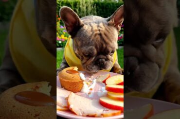 Rare Isabella Frenchie’s FIRST ASMR Mukbang   #ASMRDog #FrenchBulldog #IsabellaFrenchie #DogEating