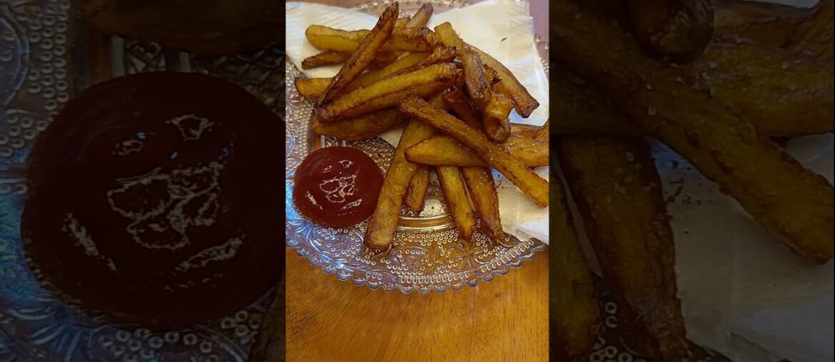 Crispy French Fries Recipe 🍟 | Perfect Homemade Fries in Minutes #shorts #viral