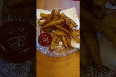 Crispy French Fries Recipe 🍟 | Perfect Homemade Fries in Minutes #shorts #viral