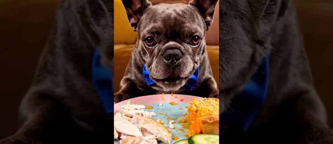 Rare Isabella Frenchie’s FIRST ASMR Mukbang   #ASMRDog #FrenchBulldog #IsabellaFrenchie #DogEating