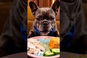Rare Isabella Frenchie’s FIRST ASMR Mukbang   #ASMRDog #FrenchBulldog #IsabellaFrenchie #DogEating