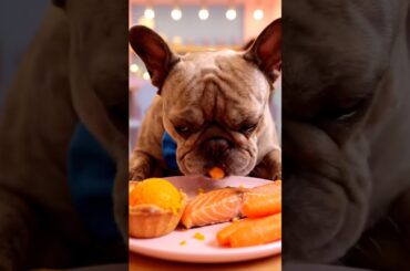 Rare Isabella Frenchie’s FIRST ASMR Mukbang   #ASMRDog #FrenchBulldog #IsabellaFrenchie #DogEating