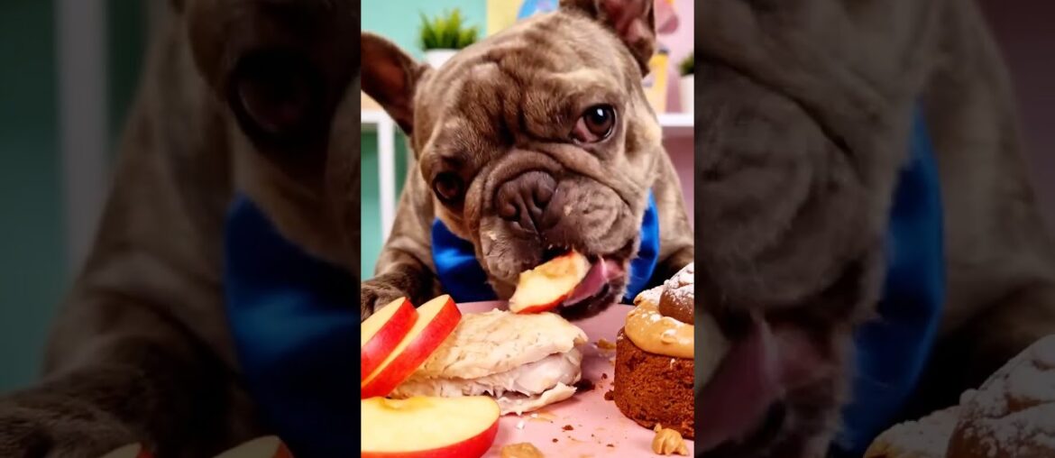 Rare Isabella Frenchie’s FIRST ASMR Mukbang   #ASMRDog #FrenchBulldog #IsabellaFrenchie #DogEating