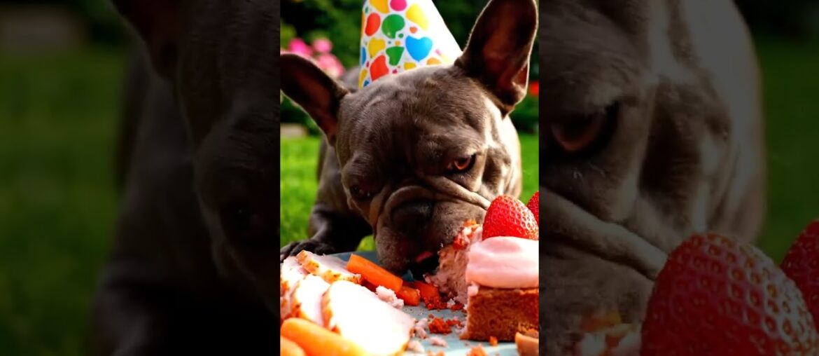 Rare Isabella Frenchie’s FIRST ASMR Mukbang   #ASMRDog #FrenchBulldog #IsabellaFrenchie #DogEating