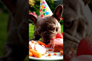 Rare Isabella Frenchie’s FIRST ASMR Mukbang   #ASMRDog #FrenchBulldog #IsabellaFrenchie #DogEating