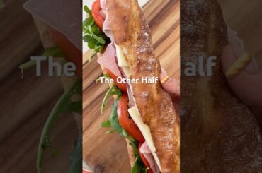 One Baguette, Two Ways | Simple French Sandwich