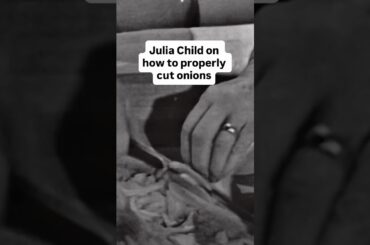 You're not the only one crying. We all are. Miss you, Julia. 🥹 #JuliaChild #onions #cooking #shorts