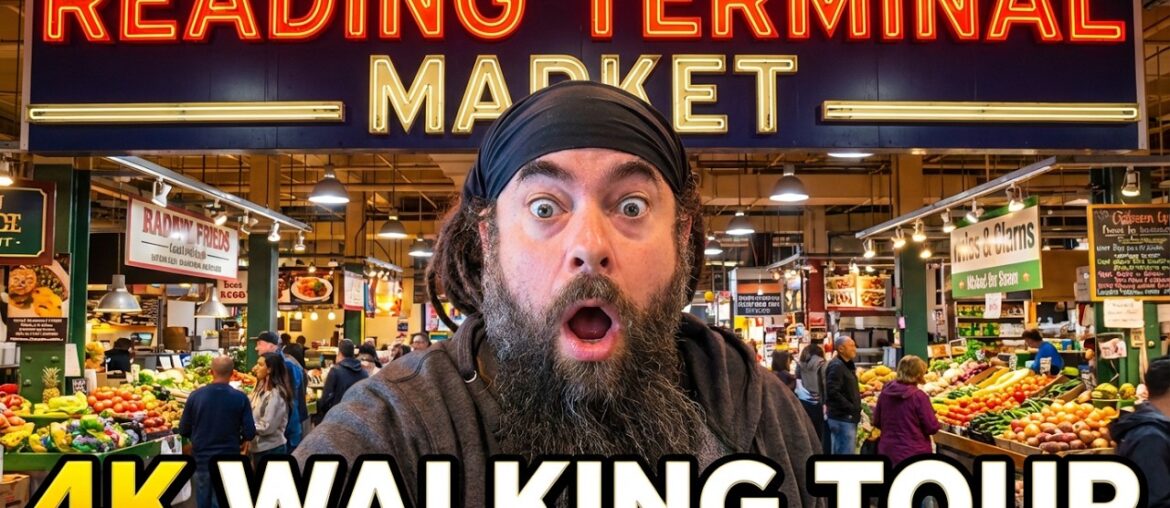 Reading Terminal Market Philadelphia PA Walking Tour [4K] (2026)
