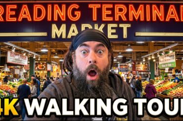Reading Terminal Market Philadelphia PA Walking Tour [4K] (2026)