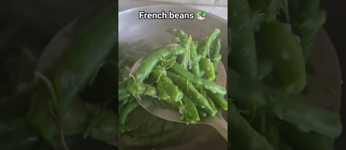French beans boil recipe #mylocalkitchencooking #frenchbeansrecipe