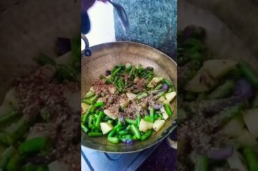 French beans and paratha recipe