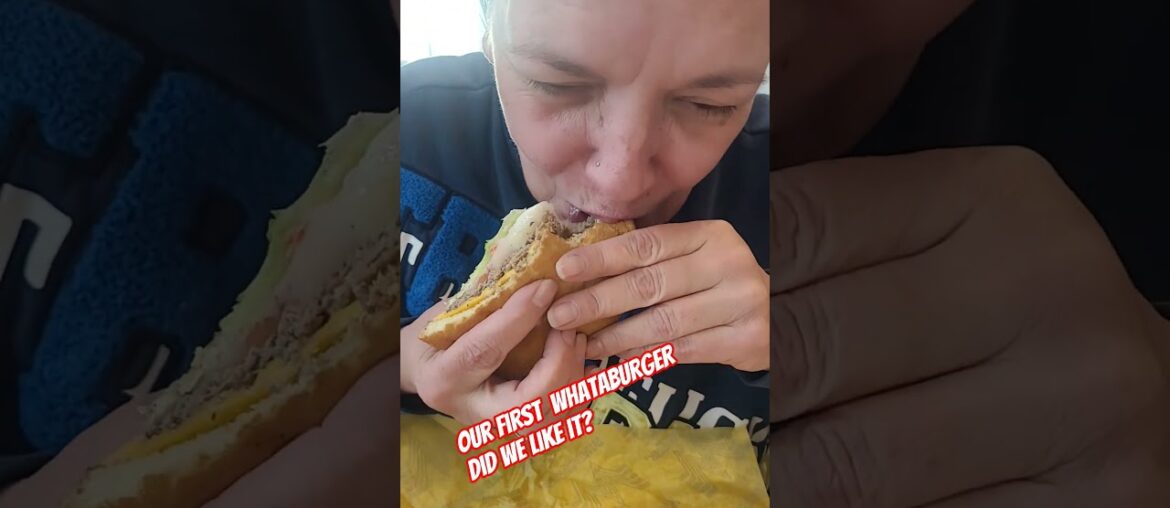 WHATABURGER is it worth the hype #burger #foodie #fastfood