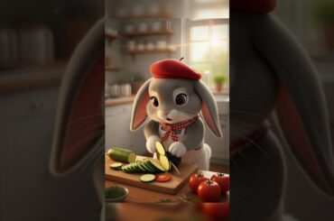 Meet the REAL Ratatouille: Chef Sylvester! 🐰🇫🇷 | Veggie Masterpiece