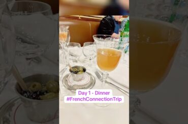 Day 1 - Very French dinner at Brasserie Lipp #FrenchConnectionTrip #cocktailbandits #france #cognac