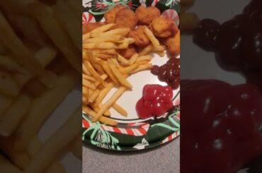 Supper Today Chicken Nuggets and French Fries #foodforfoodies #food #foodiesv#foodie