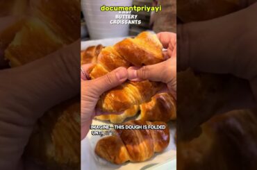 How to Bake a Cloud: French Style! #shorts #food #croissant