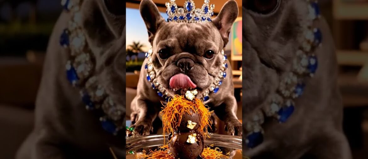 Rare Isabella Frenchie’s FIRST ASMR Mukbang   #ASMRDog #FrenchBulldog #IsabellaFrenchie #DogEating