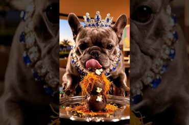 Rare Isabella Frenchie’s FIRST ASMR Mukbang   #ASMRDog #FrenchBulldog #IsabellaFrenchie #DogEating