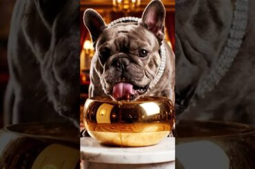 Rare Isabella Frenchie’s FIRST ASMR Mukbang   #ASMRDog #FrenchBulldog #IsabellaFrenchie #DogEating