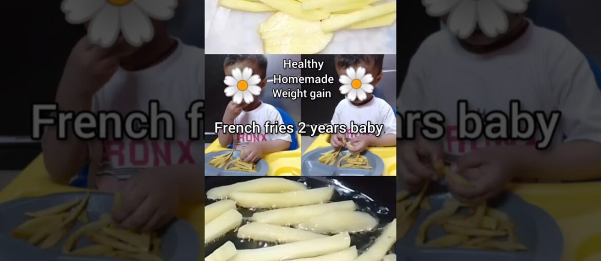 French fries recipe for baby| french fries at home| baby weight gain| Food| Youtube shorts| Short
