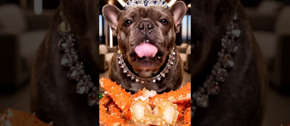 Rare Isabella Frenchie’s FIRST ASMR Mukbang   #ASMRDog #FrenchBulldog #IsabellaFrenchie #DogEating