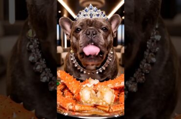 Rare Isabella Frenchie’s FIRST ASMR Mukbang   #ASMRDog #FrenchBulldog #IsabellaFrenchie #DogEating