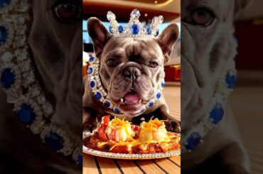 Rare Isabella Frenchie’s FIRST ASMR Mukbang   #ASMRDog #FrenchBulldog #IsabellaFrenchie #DogEating