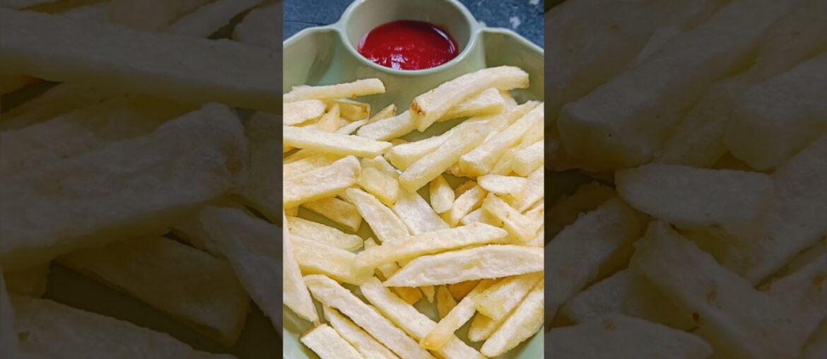 Crispy French Fries🍟 #fries #recipe  #shorts