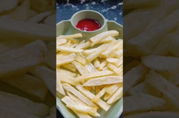 Crispy French Fries🍟 #fries #recipe  #shorts