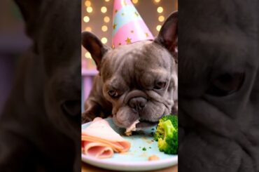 Rare Isabella Frenchie’s FIRST ASMR Mukbang   #ASMRDog #FrenchBulldog #IsabellaFrenchie #DogEating